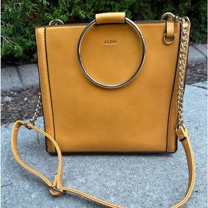 ALDO golden/orangish handbag